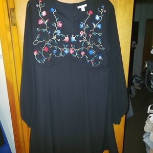 Cato mini black dress